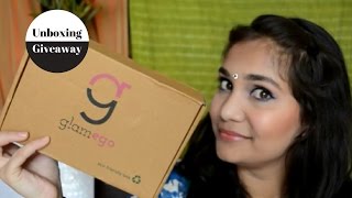 Giveaway + Unboxing Glam Ego Box for the Month of May | Nidhi Katiyar