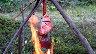 Sheep Lungs cooking in Nature Natural Mutton Recipe Very Easy to Make #TSP Tasty Food Recipes