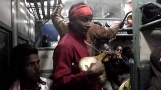 INDIAN RAILWAY -  Bengali folk song in a rail coach