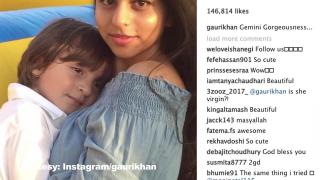 Cute Suhana with Abram: Gauri Khan shares an adorable Picture