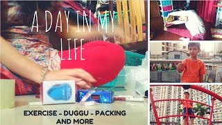 Cleaning, Exercise, Duggu, see how you get all that you order  | #NKVLOGS | Nidhi Katiyar