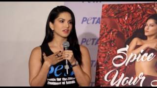 Sunny Leone Launch Peta Newest Vegetarian Campaign Bollywood News