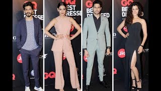 GQ Best Dressed 2017 Party | RED CARPET Part 3 | Sidharth, Varun Dhawan, Shraddha, Shruti, Tiger