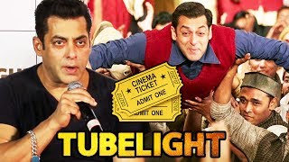 Salman Khan Tubelight TICKET Price Will Not Be Reduced