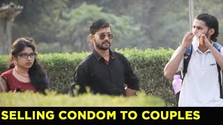 Selling Condom to Couples Part 2 | Pranks in India | Prank On COUPLES |PhrankTV