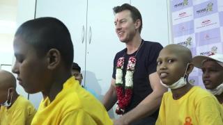 Brett Lee bats for Young Cancer Patients with Music