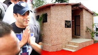 Salman Khan LAUNCHES Being Human Free Toilet For Poor People