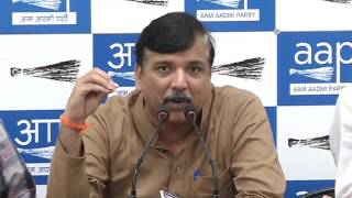 Aap Press conference on Farmers Issue