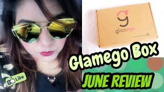 Glamego Bag June 2017 Review | Most Affordable Beauty Box | JSuper Kaur