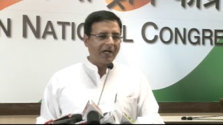 Live: Media Bite by Shri Randeep Surjewala at Congress HQ, June 10, 2017