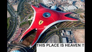 Ferrari World | Fastest Roller Coaster In The World | ABU DHABI | 2017