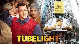 Salman's Tubelight Hoardings On Times Square, New York - First Bollywood movie