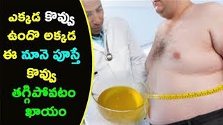 Reduce Obesity in Natural Way | Loose Belly Fat | Health Tips in Telugu|Natural health & Cure