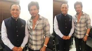 Shahrukh Meets Gujarat CM After Jab Harry Met Sejal's RADHA Song Launch