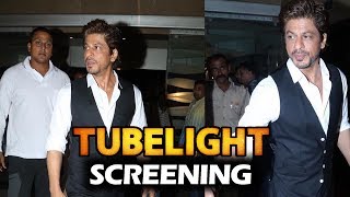 Shahrukh Khan At Salman Khan's Tubelight Movie Screening