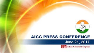 AICC Press Briefing By Shri RPN Singh at Congress HQ,