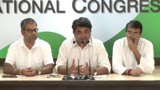 AICC Press Briefing By RPN Singh at Congress HQ,