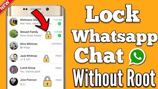 Whatsapp चैट को लॉक करके दूसरो के देखने से कैसे रोके । Lock Whatsapp Chat