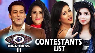 Salman's Bigg Boss 11 List Of Celebrity Contestants - Prediction