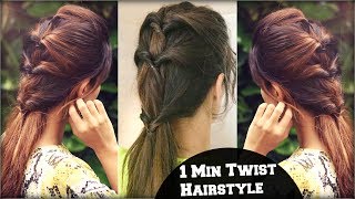 1 Min Perfect Puff With A Quick High Ponytail Hairstyle For