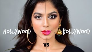 HOLLYWOOD vs BOLLYWOOD MAKEUP! / BeautyConfessionz