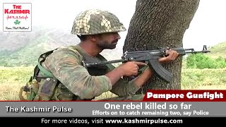 Rebel killed in Pampore gunfight