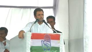 Congress VP Rahul Gandhi addresses Jan Adhikar Rally in Jagdalpur, Chhattisgarh, July 29, 2017