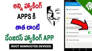 100 Plus More Illegal Hacking Apps For Android with or Without Root Telugu