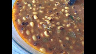 Punjabi Rongi Sabji (Lobiya recipe) Hindi  Easy Black Eyed Peas Beans vegan gluten free