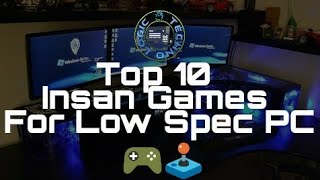 TOP 10 Insan GAMES For Low Spec PC Run Games without Graphics Card | TechNo Logic