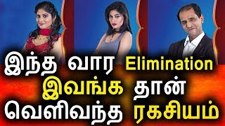 இந்த வாரம் Elimination பற்றி கசிந்த தகவல்|Vijay Tv Promo-2 04 Aug 2017|Elimination|Bigg Boss Tamil