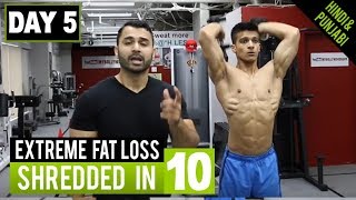 High Intensity FAT LOSS WORKOUT! Day-5 (Hindi / Punjabi)