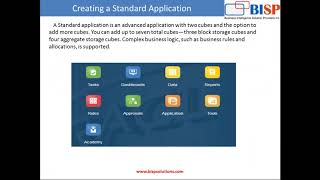 Creating Oracle PBCS Standard Application