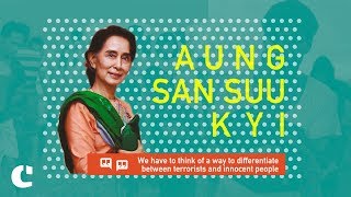 We need to differentiate terrorists from innocent people : Aung San Suu Kyi on Rohingya crisis