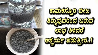 Benefits of Basil Seeds | Health is Wealth: Benefits of Sabja | Top Kannada TV