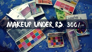 Affordable Makeup Haul | Makeup Under Rs. 300 | Blue heaven,ADS, MARS and More | Nidhi Katiyar