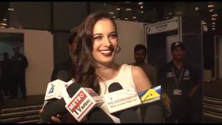 Evelyn Sharma At The Launch Of Vivo V7 Plus Smart Phone in Mumbai Bollywood News