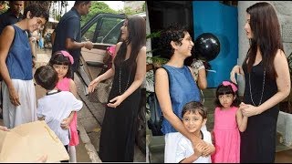 Aaradhya Bachchan Playing With Her Best Friend and Aamir Khan's Son Azad Rao Khan