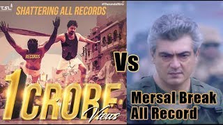 Mersal teaser breaks all record | Mersal Vs Vivegam