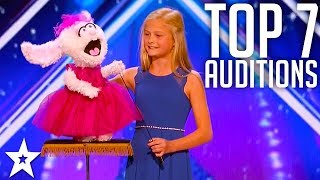 The Best Top 7 AMAZING Auditions | America's Got Talent 2017