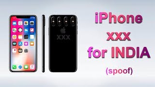 iPhone x India in Hindi (SPOOF) KG is Here