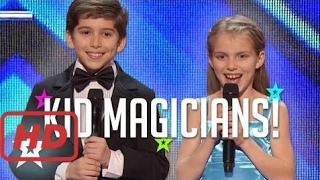 LITTLE MAGICIANS | These Kids Know A Trick Or Two! Kid Magic On Got Talent