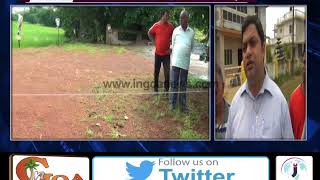 COLWALE PANCHAYAT INSPECTS ILLEGAL CONSTRUCTIONS IN COMUNIDADE LAND