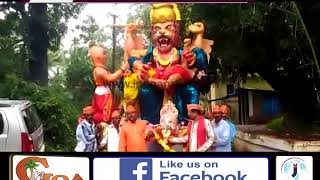 Floats mark immersion of Ganesh idols on fifth day at Adpai-Durbhat