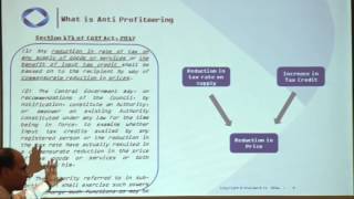 Anti-Profiteering Law and Provisions by Arvind Baheti, Partner, Indirect Tax, Khaitan & Co LLP
