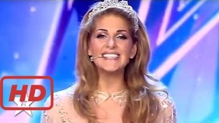 Glitter Princess AMAZING VOICE on Arab's Got Talent
