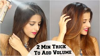 How to Use Dry Shampoo On Greasy Hair & Add Volume/ Oily Hair Tips & Tricks