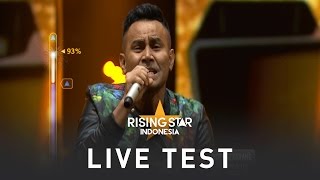 Judika "Jadi Aku Sebentar Saja" | Live Test | Rising Star Indonesia 2016