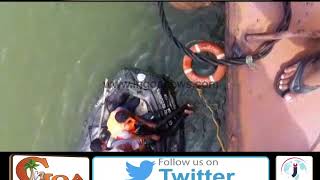 Guys Tries To Commit Suicide By Jumping From Mandovi Bridge, Gets Scared Swims Back to Shore