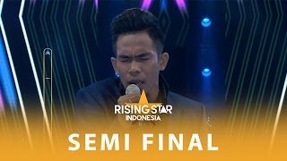 Fazrun "Aku terjatuh" | Semi Final | Rising Star Indonesia 2016